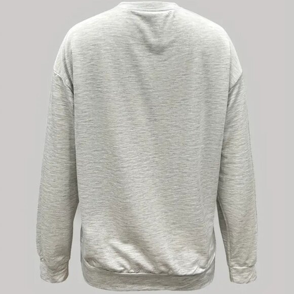 Coffee & Baggy Sweater Kinda Day Cursive Script Sweatshirt - Picture 3 of 3